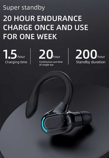 Гарнитура Xiaomi Bluetooth с заушным креплением для спорта и бизнеса Харьков - изображение 8