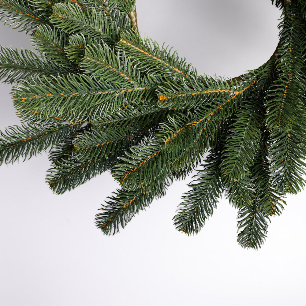 Lugi Штучний різдвяний вінок Зелений Святковий 60 см TD-VINGR Коломия - фото 4