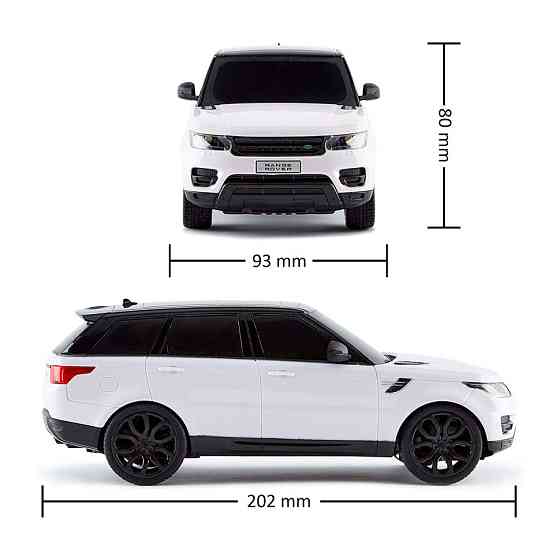 Автомобиль на радиоуправлении LAND ROVER RANGE ROVER SPORT KS DRIVE 124GRRW масштаб 1:24, 2.4Ghz Винница
