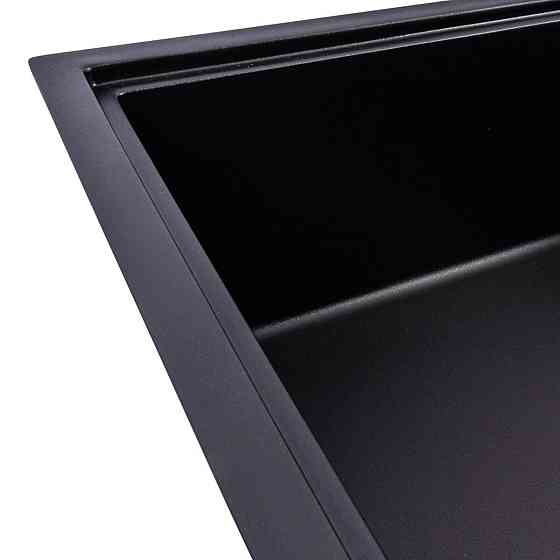 Гранітна мийка VALESO GALANS 7850 матова Чорна Коломыя