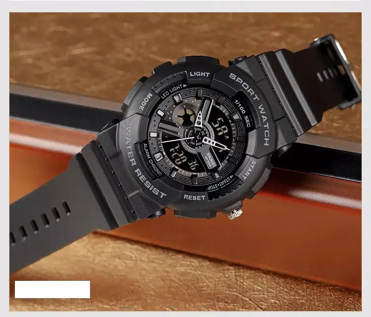 Дитячий наручний годинник Skmei 1689 Чорний Вінниця - фото 5