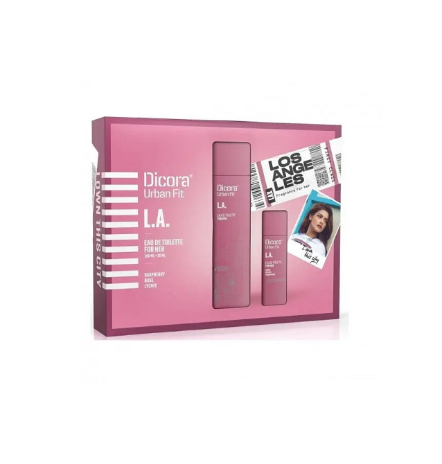 Набор Туалетная вода Лос-Анджелес 100 мл + Туалетная вода Лос-Анджелес 30 мл Dicora Киев - изображение 1