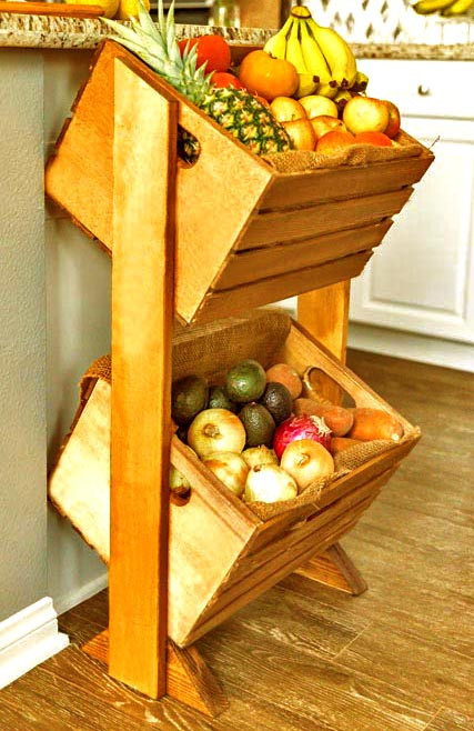 Стеллаж для овощей и фруктов 