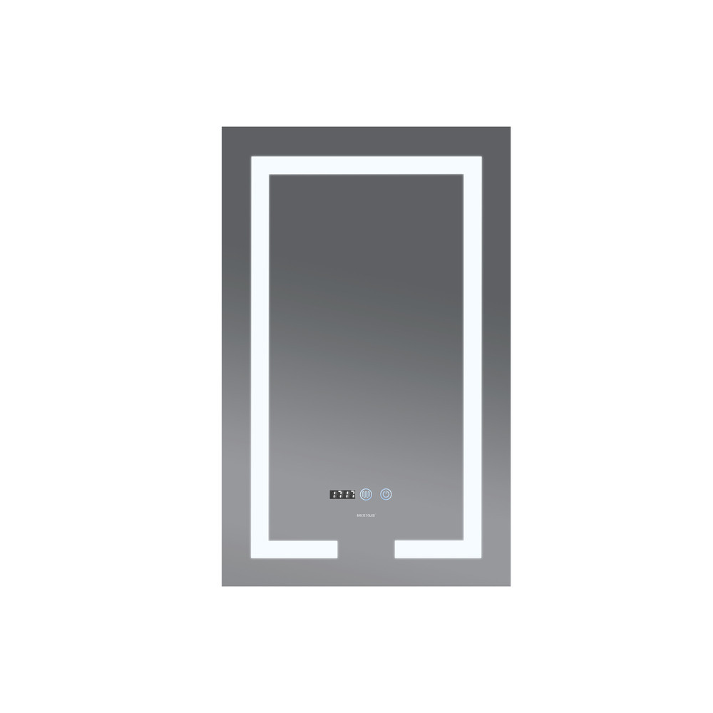Дзеркало Mixxus HARD MR06-60x80-CASE з Led Touch, Anti-fog, димером, регулятором яскравості, годинником (MI7157) Київ - фото 9