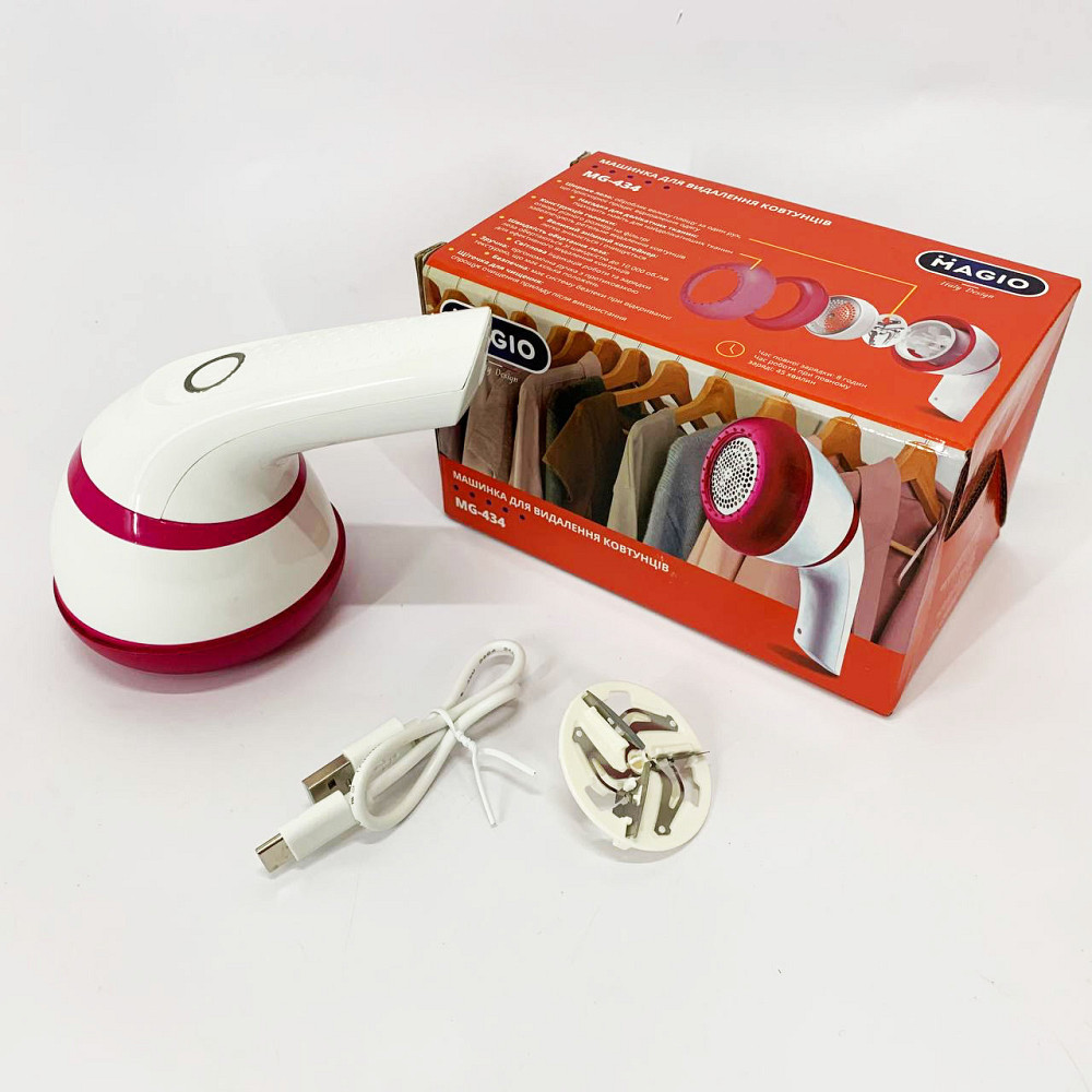 Бритва по ткани от катышек на одежде, Электрический триммер для снятия катышек с одежды BS-18 Львов - изображение 2