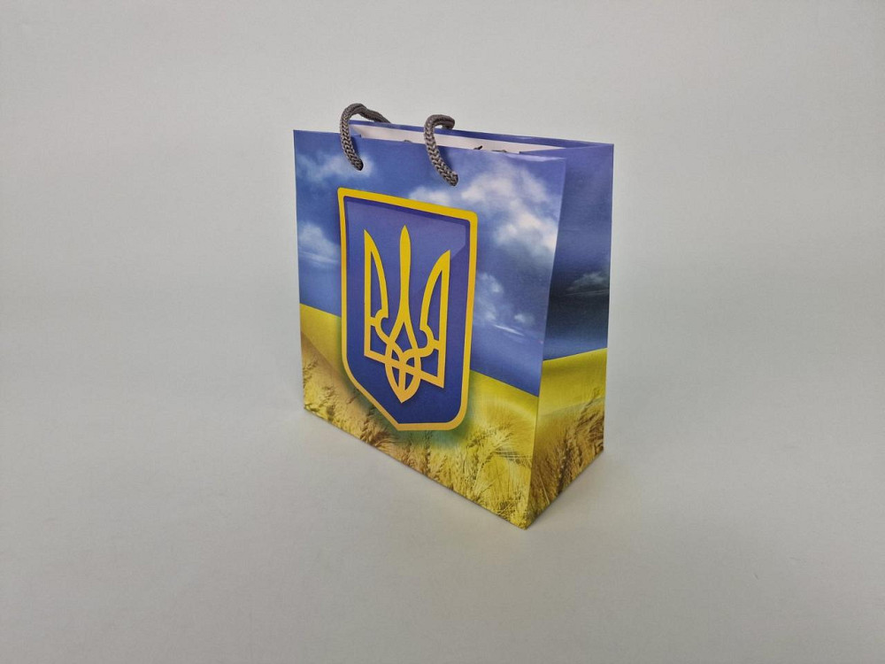 Пакет подарочный под чашку  16/16/8 (артЧ-256) (12 шт) Харьков - изображение 1