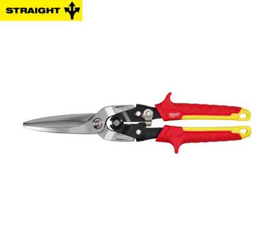 Ножиці по металу подовжені MILWAUKEE (прямий різ) Одеса