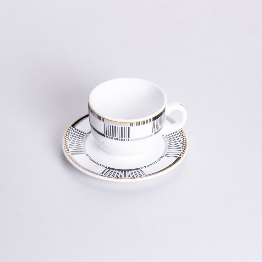 Yiwu Столовий сервіз з порцеляни Geometry на 6 осіб 32 предмети HP-HK-6 Коломия - фото 2