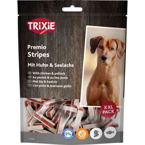 Лакомство Trixie Premio Fish Chicken Stripes XXL для собак палочки курица и минтай 300 г Киев