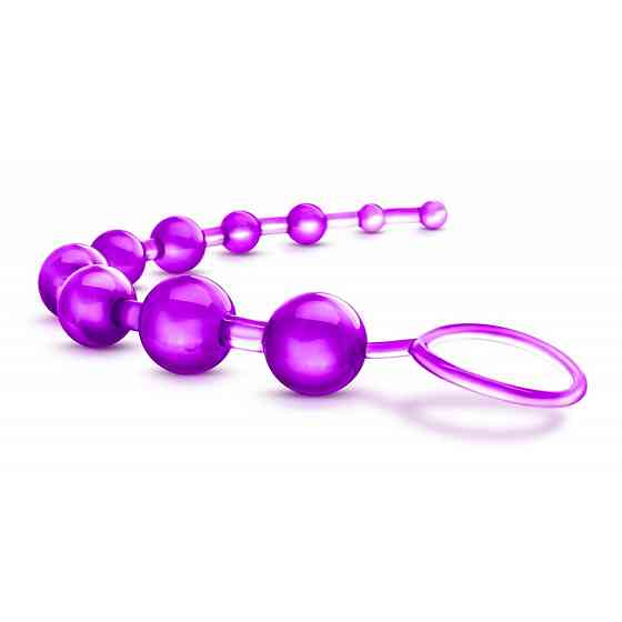 Анальная цепочка Blush B YOURS BASIC BEADS PURPLE Sex Aura Киев
