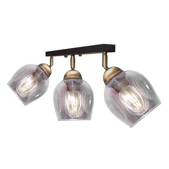 Светильник потолочный MSK Electric Enigma поворотный под три лампы PL 20241-3 BK Одесса