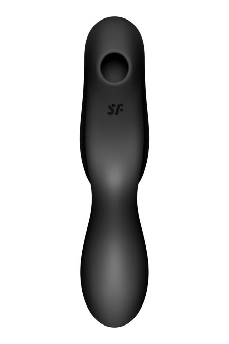 Двойной вибратор с вакуумной стимуляцией SATISFYER CURVY TRINITY 2 черный Sex Aura Киев - изображение 7