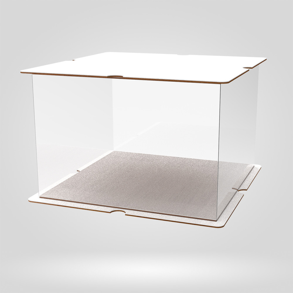 Коробка для тортів, квітів та подарунків EKOSTAR 290х290х200 Київ - фото 1