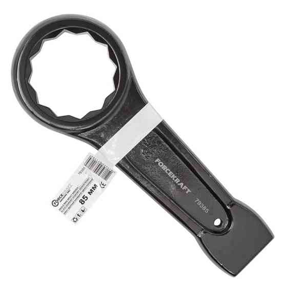 Ключ накидний ударний односторонній 85мм FORCEKRAFT FK-79385 Одеса