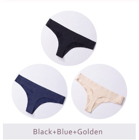 Жіночі безшовні стрінги 48 розмір - в наборі 3шт., 80% нейлон, 20% спандекс Київ - фото 2