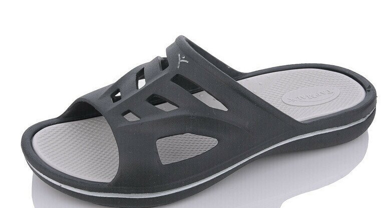 Мужские шлепанцы  черные анатомическая стелька двойная подошва 43 Одесса - изображение 1