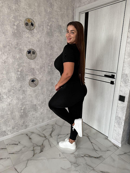 Жіночі безшовні термо лосини на високій посадці XXL-6XL Одеса - фото 6