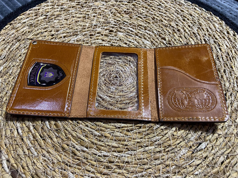 Генеральська обкладинка МВД (Міністерство внутрішніх справ) у три складання Рудий Київ - фото 1