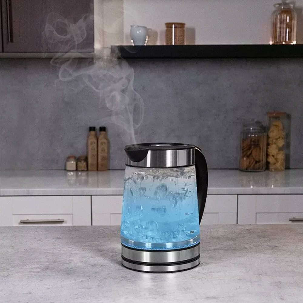 Электрический чайник с подсветкой 2,2л,1800Вт,Hoffmans HM-2515 SBR Киев - изображение 6