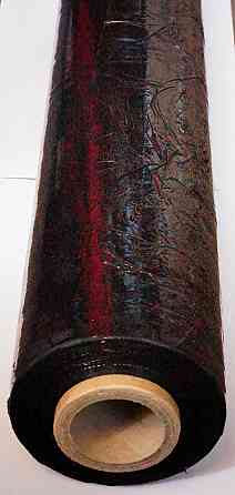 Стрейч-плёнка чёрная 2.5кг (вес со втулкой) 250м*500мм*20 мкм Павлоград