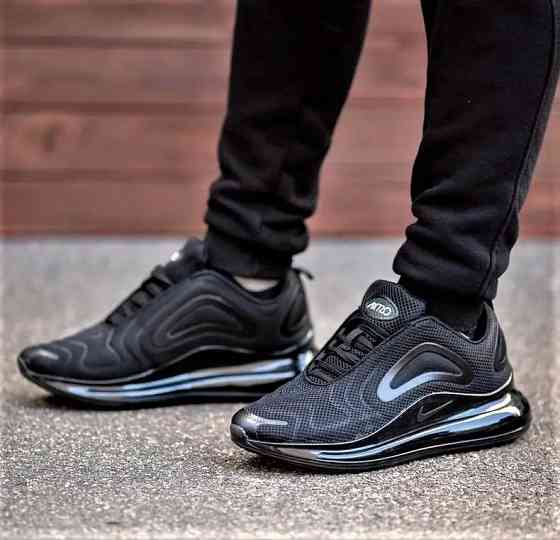 Кросівки Nike 720 Чорні Чоловічі Найк з Амортизацією кросівки (розміри: 40,41,42,43,44,45) Дніпро