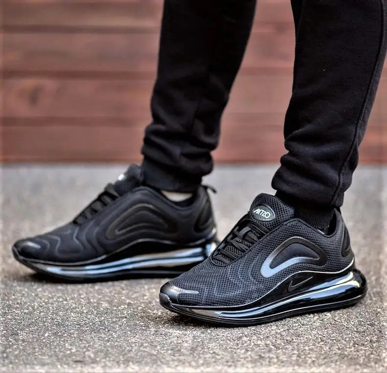 Кросівки Nike 720 Чорні Чоловічі Найк з Амортизацією кросівки (розміри: 40,41,42,43,44,45) Дніпро - фото 3