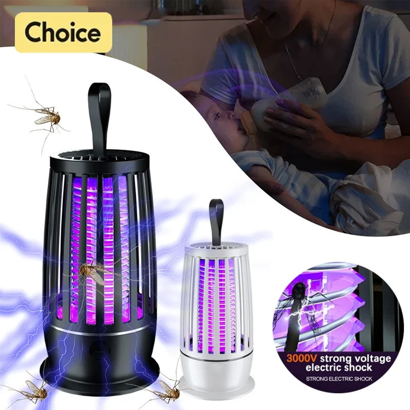 Антимоскітна лампа Mosq (Чорна, 4000mah) Николаев - изображение 6