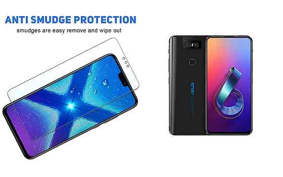 Защитное стекло NeoGlass для ASUS ZenFone 6 ZS630KL – ультрапрозрачное и устойчивое Киев