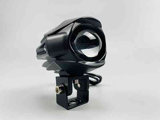 Фара LED протитуманна овальна 20W 9-80В led chip 3570 білий + жовтий, світлодіодне допоміжне світло Мукачево