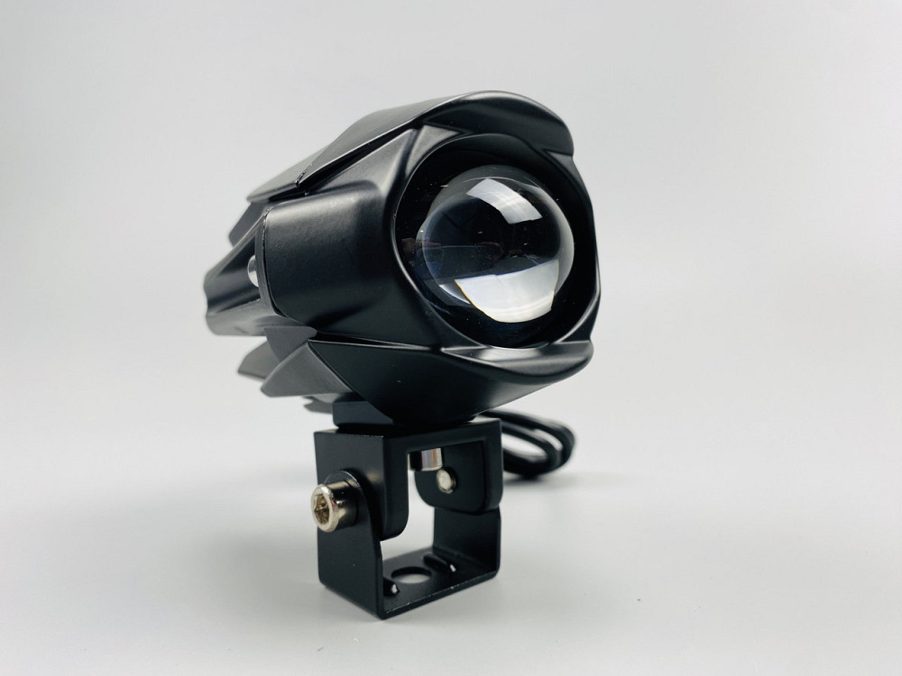 Фара LED протитуманна овальна 20W 9-80В led chip 3570 білий + жовтий, світлодіодне допоміжне світло Мукачево - фото 2