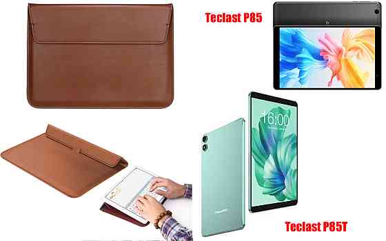 Чохол-конверт VitoCase для Teclast P85, P85T, з функцією підставки для планшета Коричневий Київ