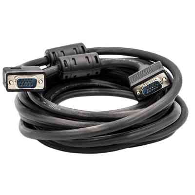 Кабель мультимедийный VGA M to VGA M 5.0m PowerPlant (CA911059) Винница