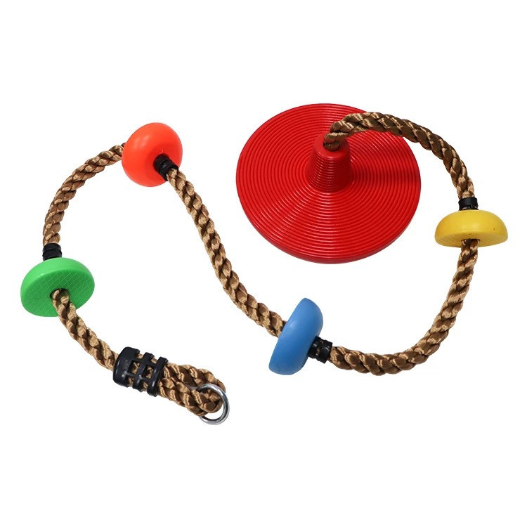 Гойдалки тарзанка на канаті 26 мм з упорами (JF33140) Київ - фото 5