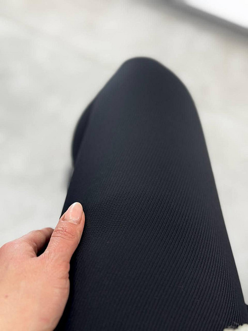 Жіночі стильні  теплі  лосіни  з корсетним  поясом на гачках Одеса - фото 6