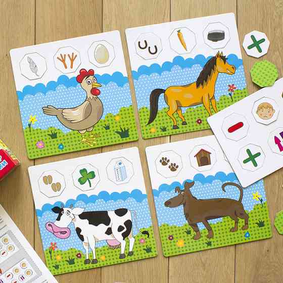 Навчальні пазли. Хто живе на фермі. Iq-club для малюків (у) 13203005 Вінниця