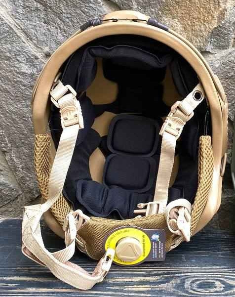 Тактичний шолом із покращеною підвісною системою Team Wendy (Койот) M Київ - фото 4