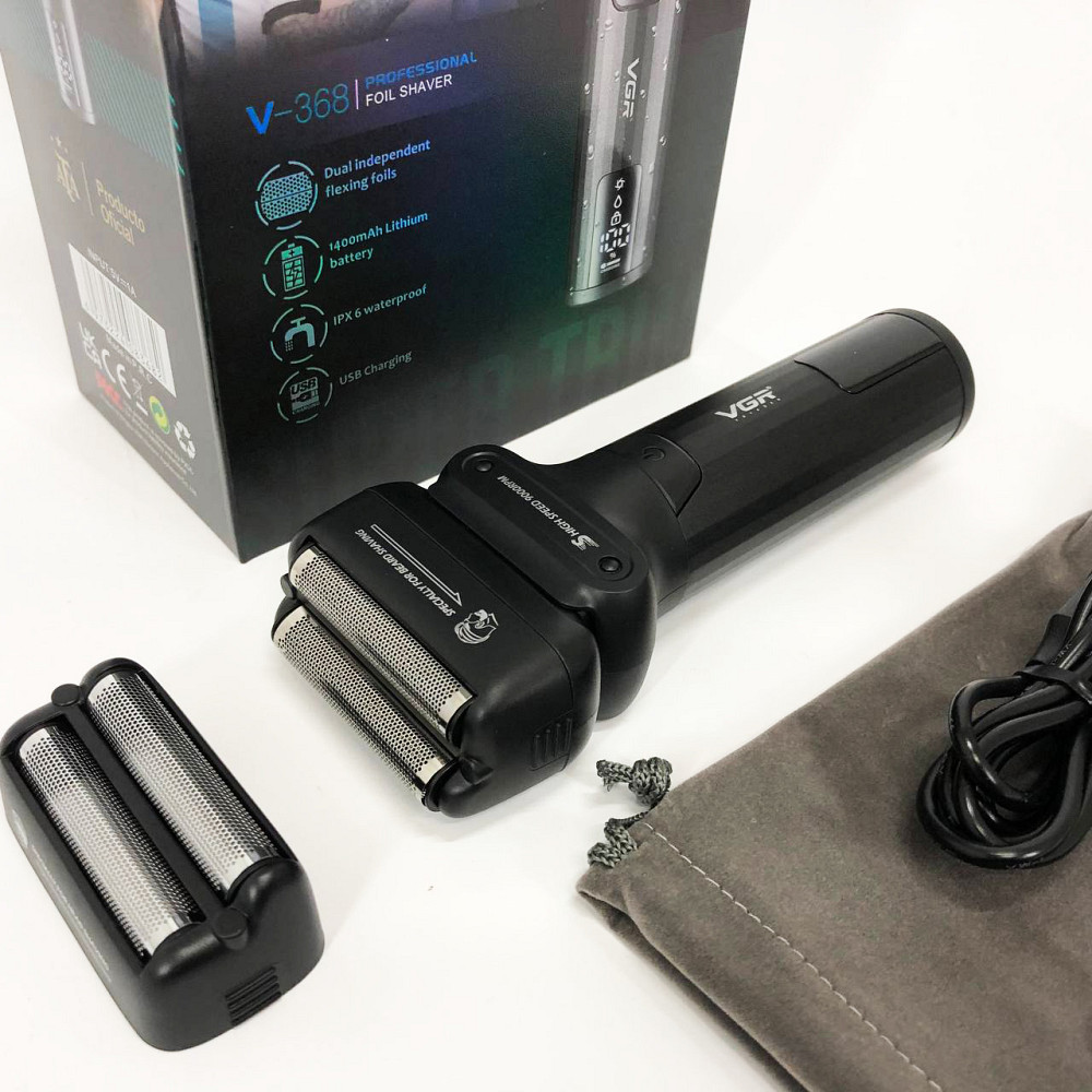 Профессиональная электробритва бритва для бороды VGR, Электробритва для идеального бритья FW-11 Львов - изображение 9