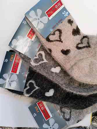 Зимові жіночі шкарпетки Корея Finox ангора розмір 36-40 Сірий Київ