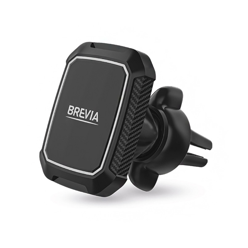 Держатель телефона автомобильный Brevia AirClip MagSlim на дефлектор, 6 магнитов Львов - изображение 1