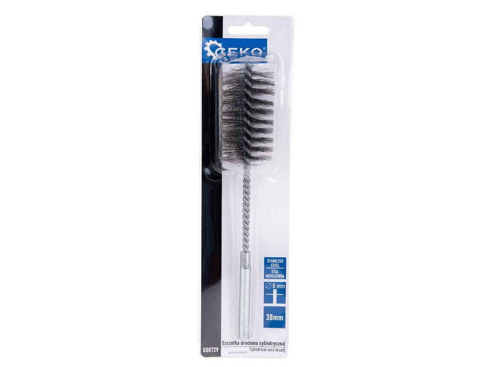 Йоржик дротяний "GeKo" з нержавійки загальною довжиною 200мм, довжиною йоржика 70мм, діаметром 38мм Киев - изображение 3