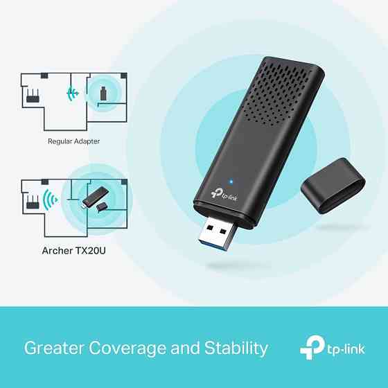 Бездротовий адаптер TP-Link Archer TX20U ( 17807 ) Харків