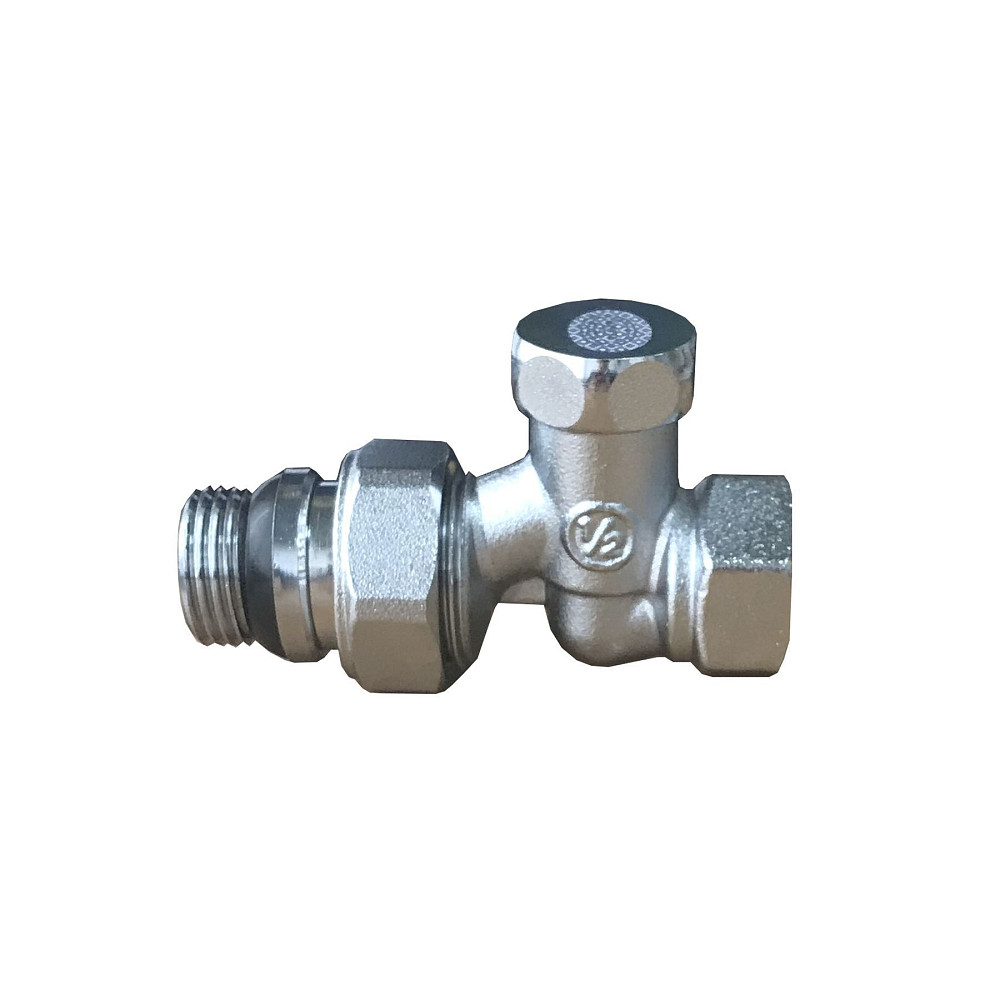 Кран радіаторний прямий SOLOMON 1/2″ з гумовим ущільнювачем 161405 під ключ Тернопіль - фото 2