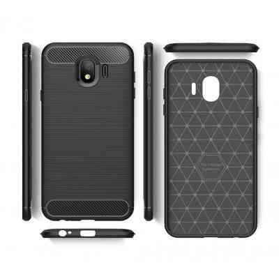 Чехол для мобильного телефона Laudtec для Samsung J4/J400 Carbon Fiber (Black) (LT-J400F) Винница