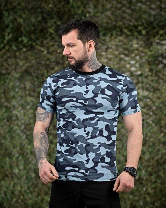 Хлопковая футболка sea kamo ДЛ6532 Одесса - изображение 2