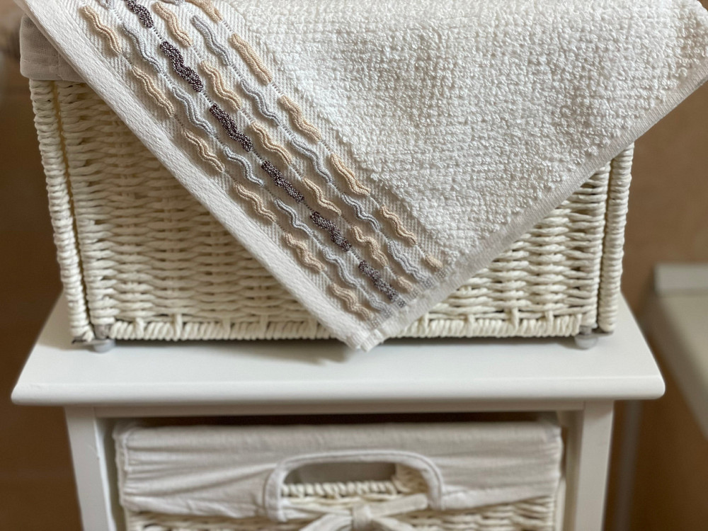 Ecotton Комплект рушників Ecotton 30х50 см махрові 6 шт. серветки для рук 380 г/м² бежевий Beig Коломия - фото 1