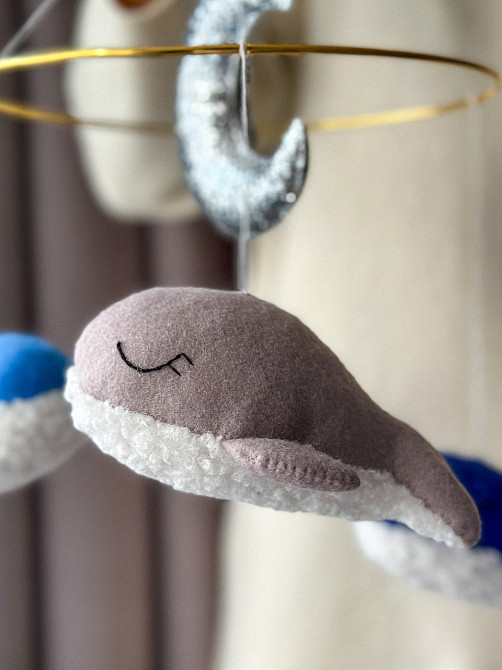 Мобіль на ліжечко для немовлят Кити букле Київ - фото 5