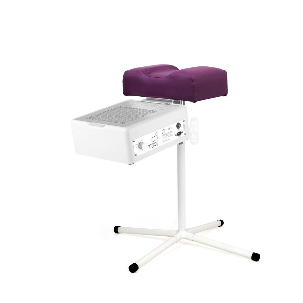 Педикюрная подставка для настольных вытяжек Teri с пурпурным верхом Киев - изображение 3