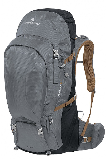 Рюкзак туристический Ferrino Transalp 60L Серый (75006MDD) Киев - изображение 1