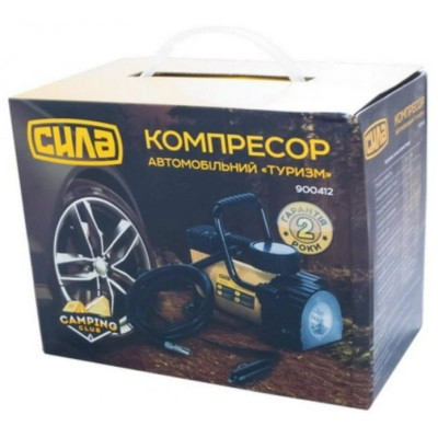 Автомобільний компресор СИЛА МАКСІ З ЛІХТАРЕМ 35 л / хв 7 Атм (900412-IS) Вінниця - фото 8