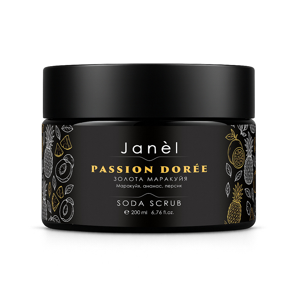 Содовый скраб Золотая маракуйя Passion Dorée Janel 200 мл Киев - изображение 1